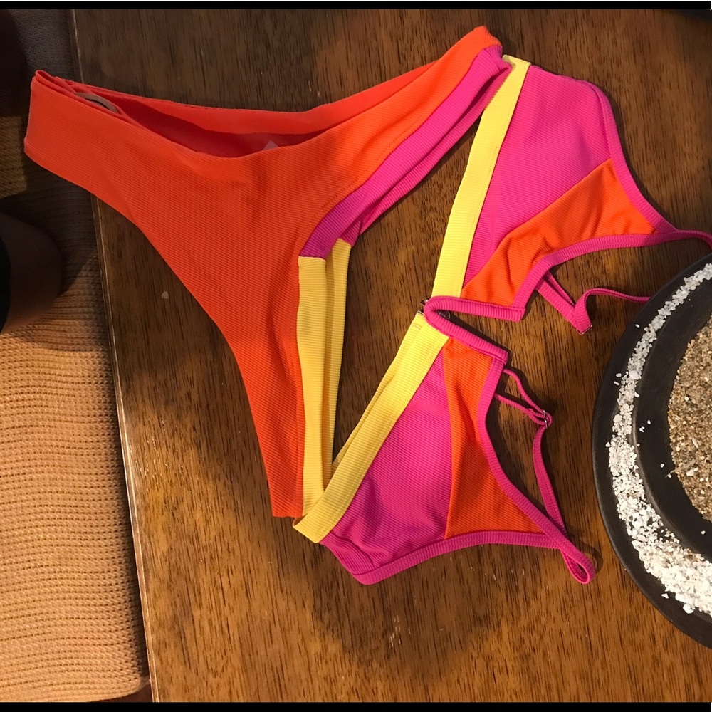 Neon bikini